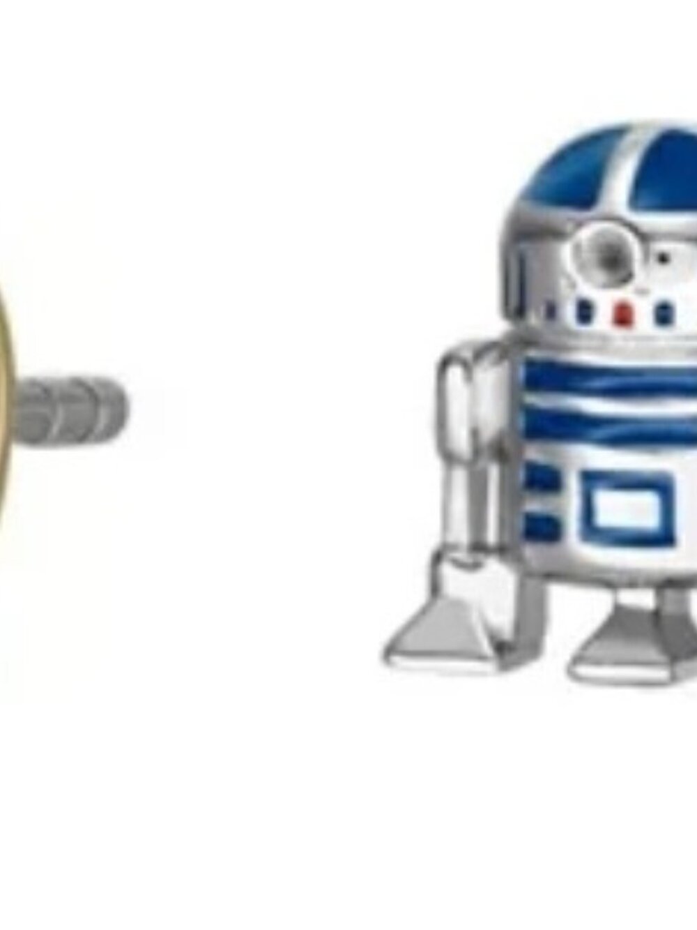 Fossil Star Wars Two-Tone Stainless Steel Stud Earrings Set - Gold Tone